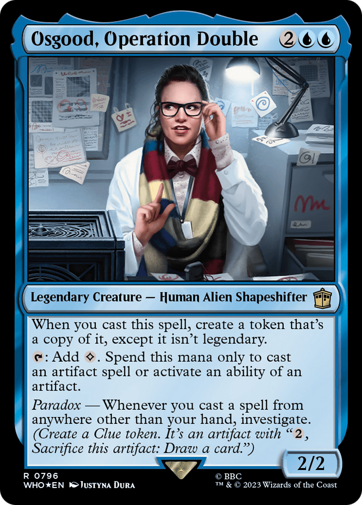 Osgood, Operation Double (Surge Foil) [Doctor Who] | The CG Realm