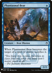 Phantasmal Bear [Mystery Booster] | The CG Realm