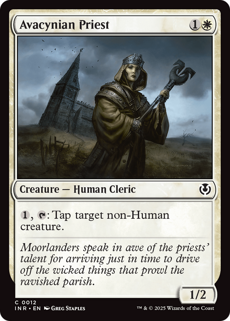 Avacynian Priest [Innistrad Remastered] | The CG Realm