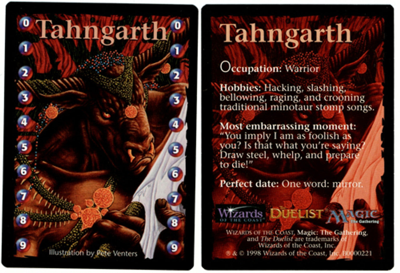 Tahngarth Life Counter Token [Media Promos] | The CG Realm