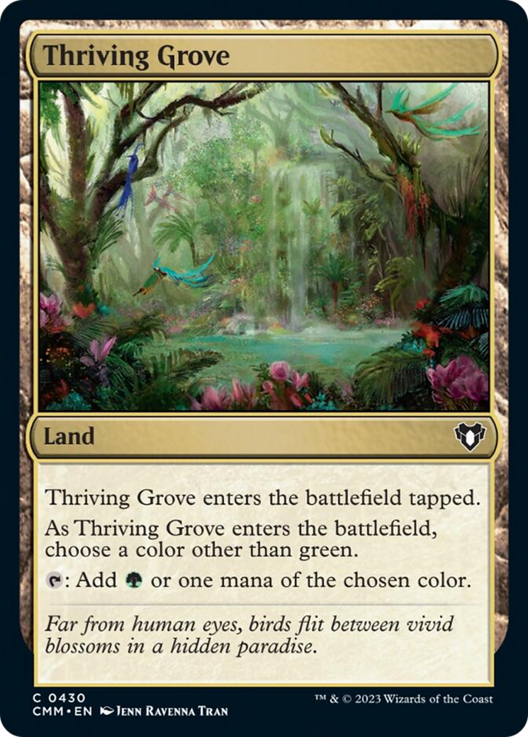 Thriving Grove [Commander Masters] | The CG Realm