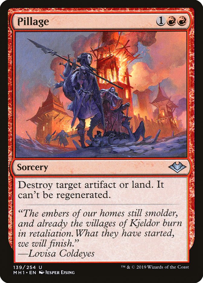 Pillage [Modern Horizons] | The CG Realm