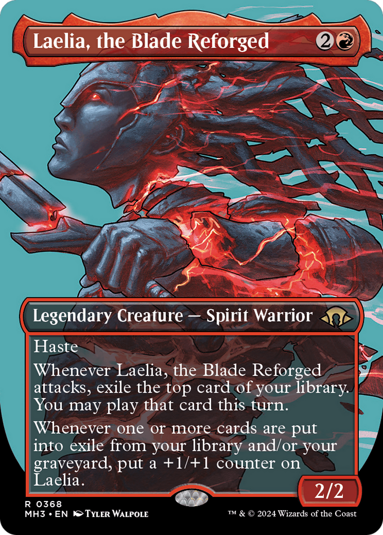 Laelia, the Blade Reforged (Borderless) [Modern Horizons 3] | The CG Realm