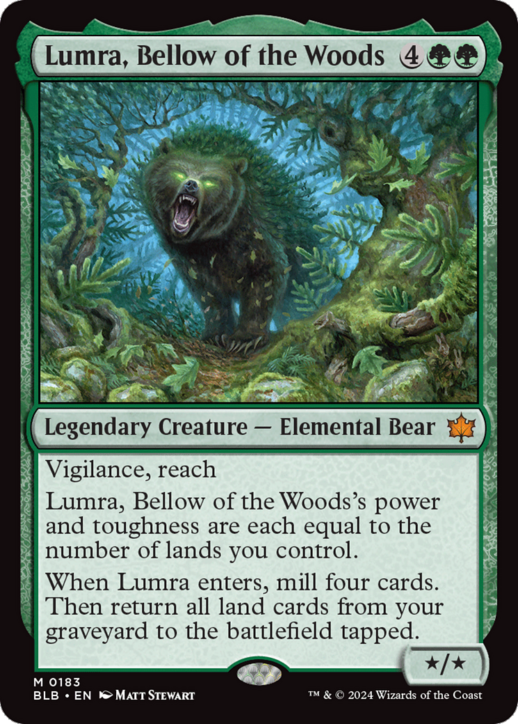 Lumra, Bellow of the Woods [Bloomburrow] | The CG Realm