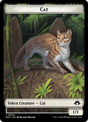 Eldrazi Spawn // Cat Double-Sided Token [Modern Horizons 3 Tokens] | The CG Realm