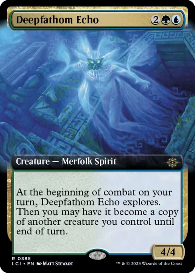 Deepfathom Echo (Extended Art) [The Lost Caverns of Ixalan] | The CG Realm