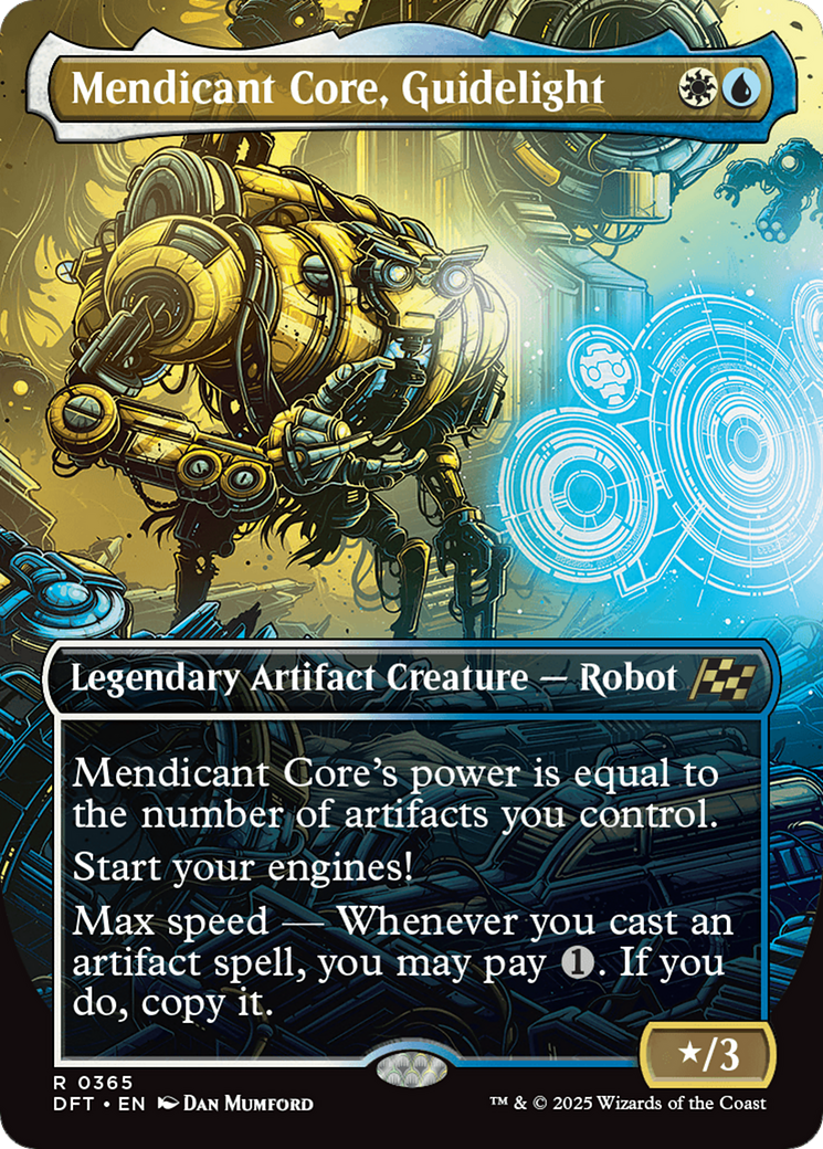 Mendicant Core, Guidelight (Borderless) [Aetherdrift] | The CG Realm