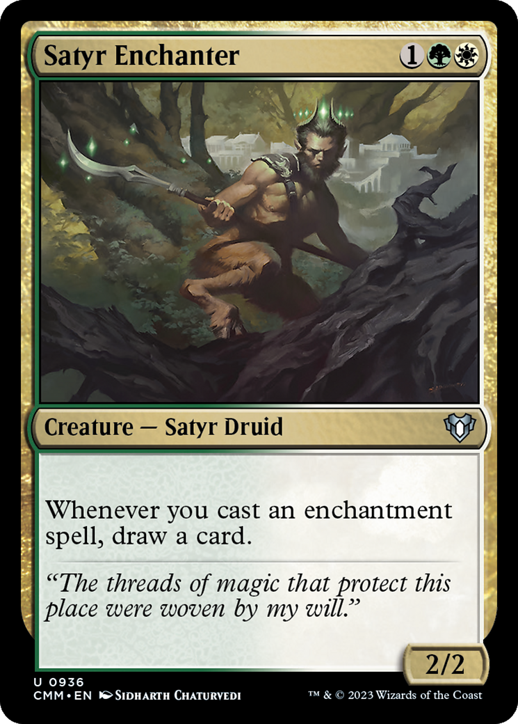 Satyr Enchanter [Commander Masters] | The CG Realm