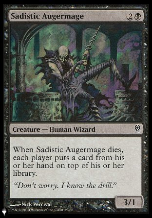 Sadistic Augermage [The List] | The CG Realm