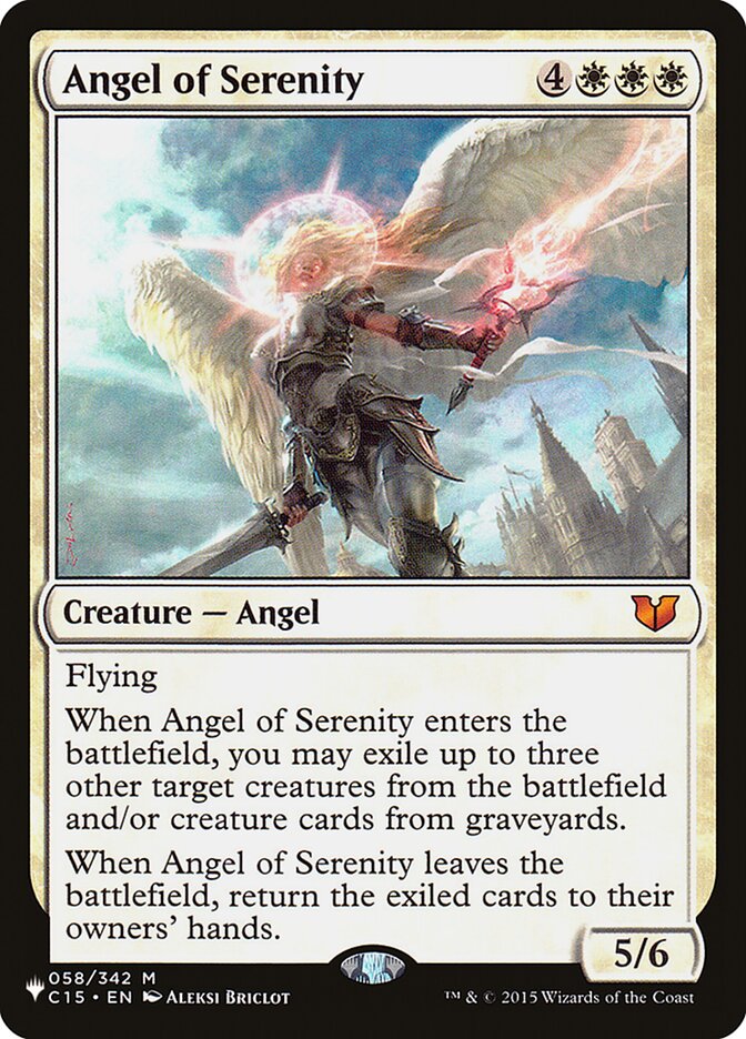 Angel of Serenity [The List] | The CG Realm