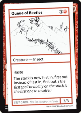 Queue of Beetles (2021 Edition) [Mystery Booster Playtest Cards] | The CG Realm