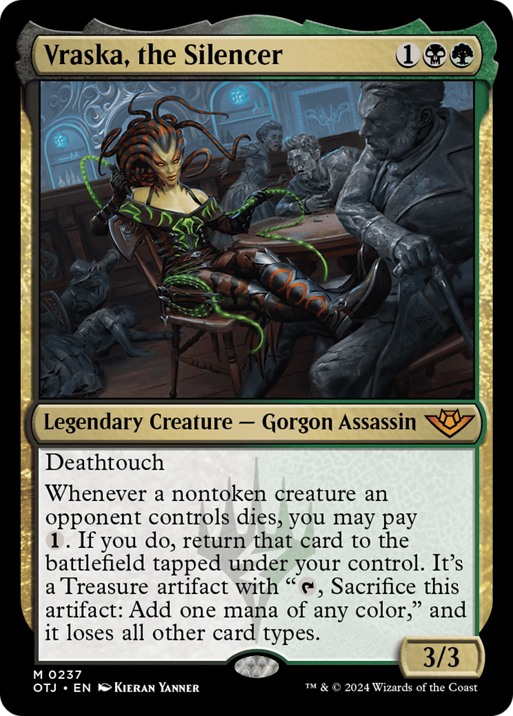 Vraska, the Silencer [Outlaws of Thunder Junction] | The CG Realm