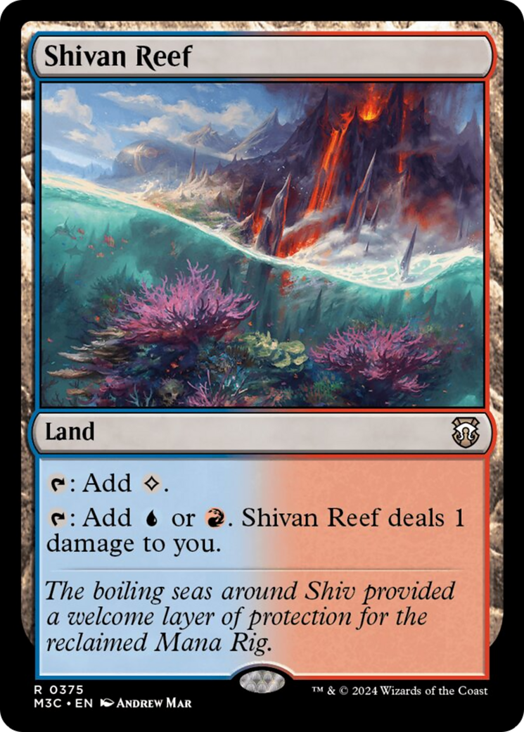 Shivan Reef [Modern Horizons 3 Commander] | The CG Realm