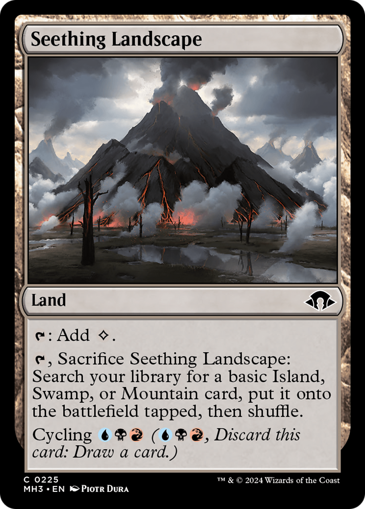 Seething Landscape [Modern Horizons 3] | The CG Realm