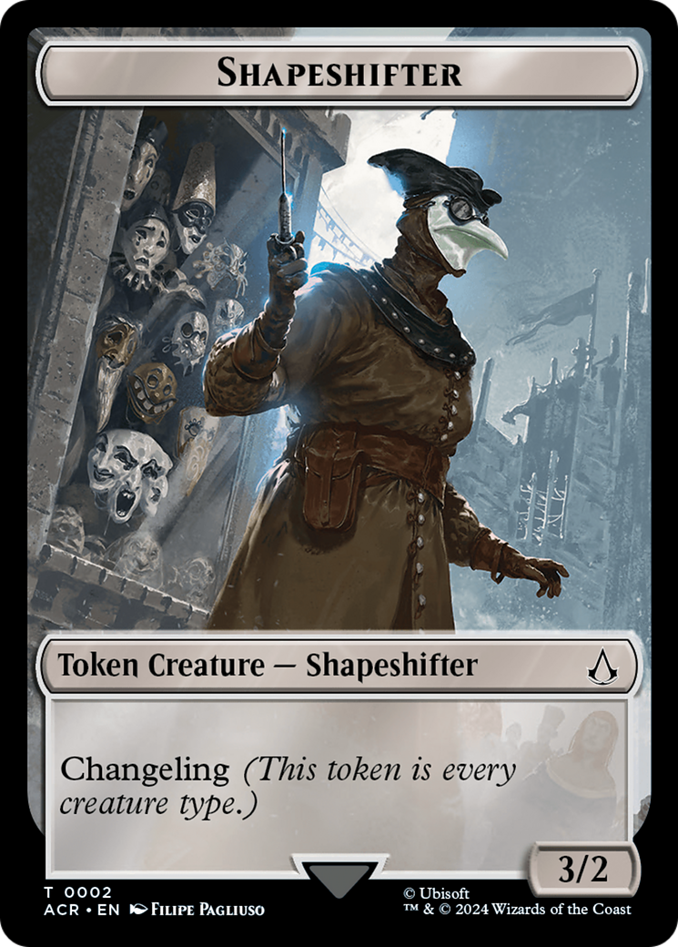 Shapeshifter Token [Assassin's Creed Tokens] | The CG Realm