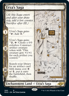 Urza's Saga (Sketch) [Modern Horizons 2] | The CG Realm