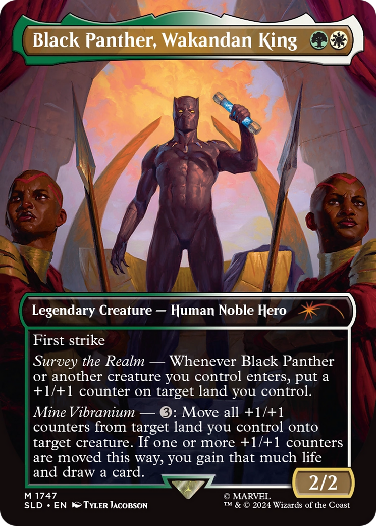 Black Panther, Wakandan King [Secret Lair Drop Series] | The CG Realm