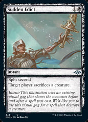 Sudden Edict (Sketch) [Modern Horizons 2] | The CG Realm