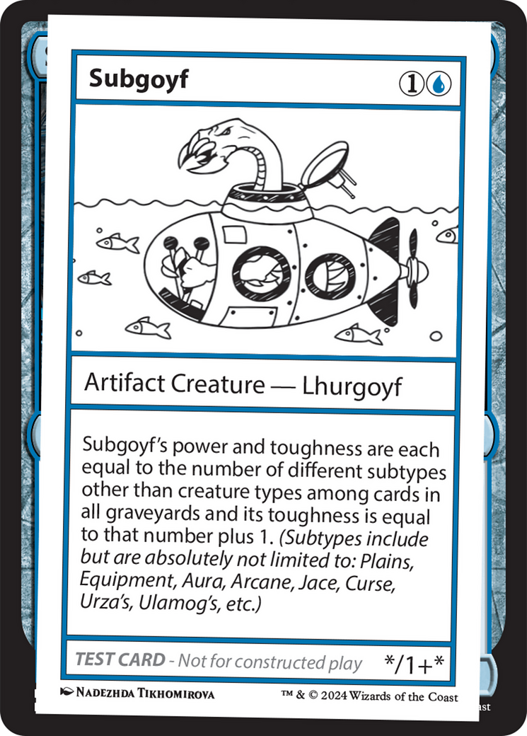 Subgoyf [Mystery Booster 2 Playtest Cards] | The CG Realm