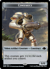 Insect // Construct Double-Sided Token [Dominaria Remastered Tokens] | The CG Realm