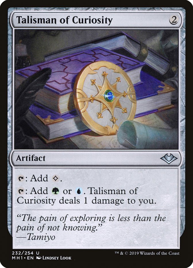 Talisman of Curiosity [Modern Horizons] | The CG Realm