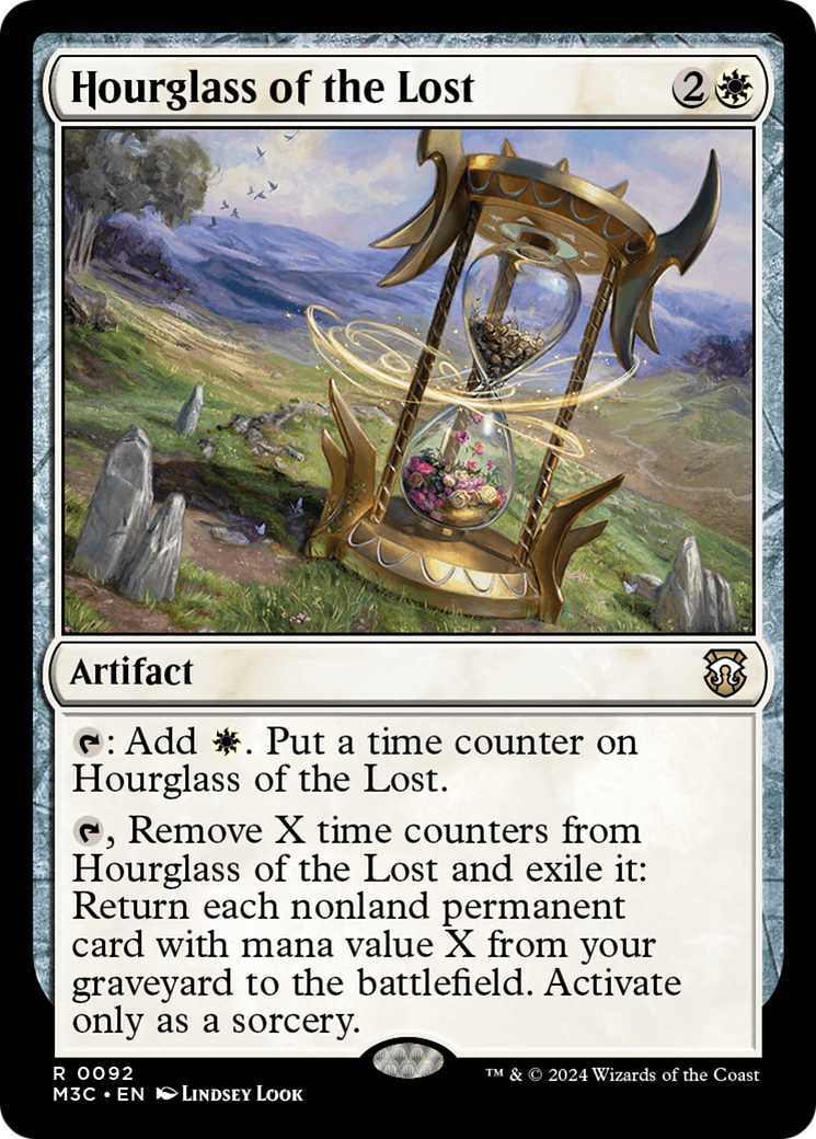 Hourglass of the Lost (Ripple Foil) [Modern Horizons 3 Commander] | The CG Realm