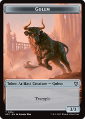 Golem (0014) // Golem (0015) Double-Sided Token [Aetherdrift Tokens] | The CG Realm