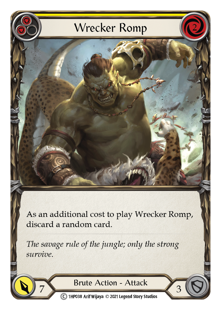 Wrecker Romp (Yellow) [1HP038] (History Pack 1) | The CG Realm