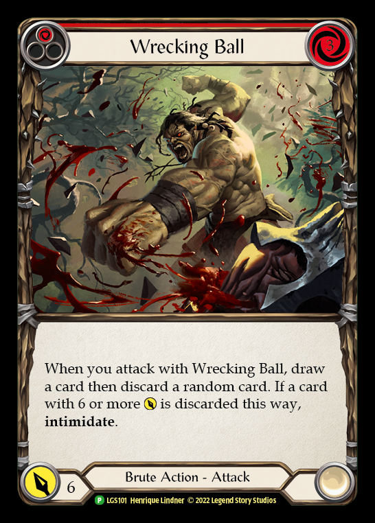 Wrecking Ball [LGS101] (Promo)  Rainbow Foil | The CG Realm