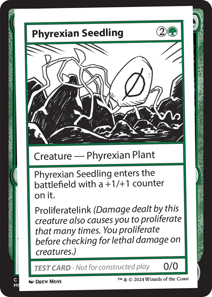 Phyrexian Seedling [Mystery Booster 2 Playtest Cards] | The CG Realm