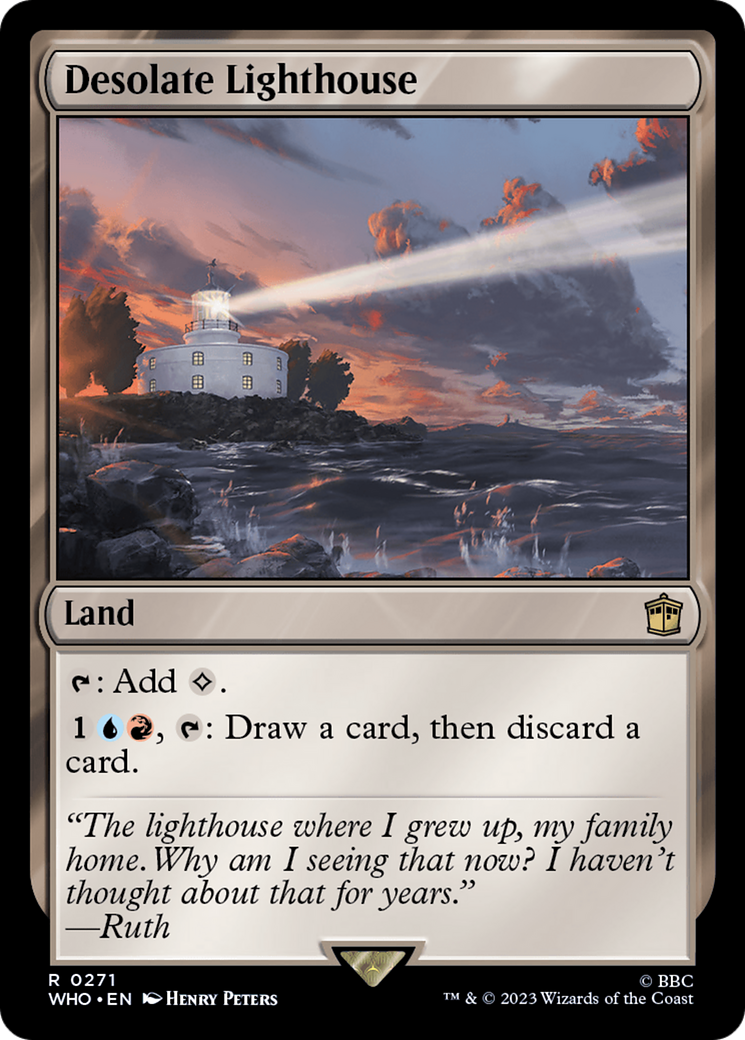 Desolate Lighthouse [Doctor Who] | The CG Realm