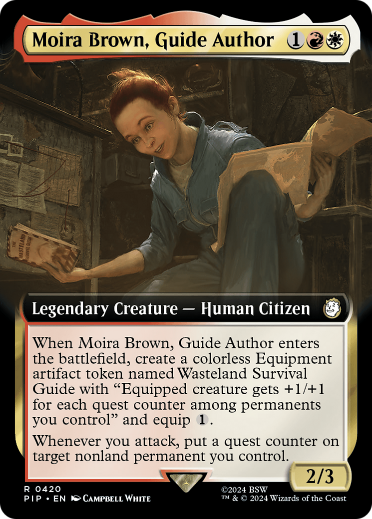 Moira Brown, Guide Author (Extended Art) [Fallout] | The CG Realm