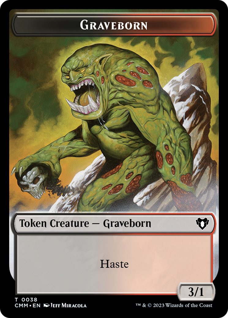 Graveborn Token [Commander Masters Tokens] | The CG Realm