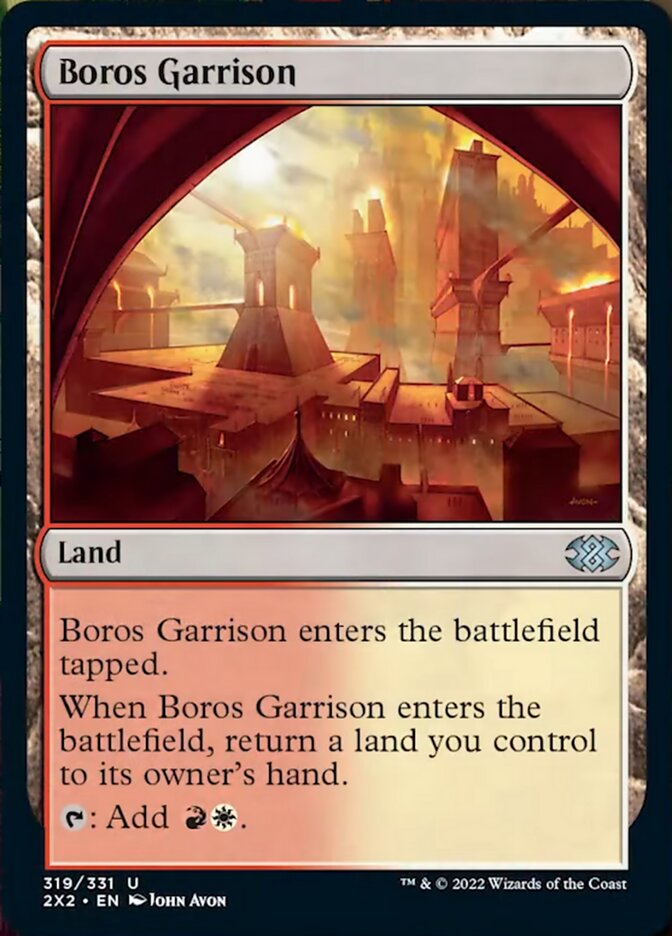 Boros Garrison [Double Masters 2022] | The CG Realm