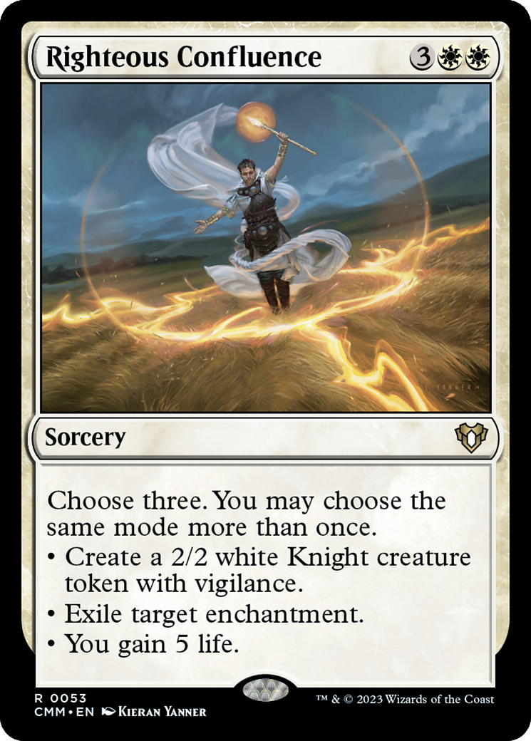 Righteous Confluence [Commander Masters] | The CG Realm