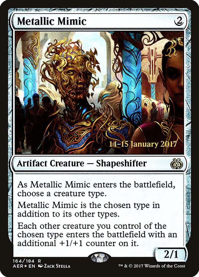 Metallic Mimic [Aether Revolt Prerelease Promos] | The CG Realm