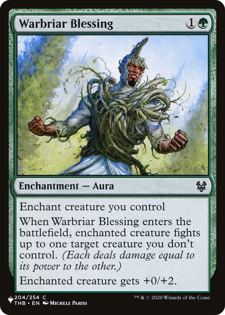 Warbriar Blessing [The List Reprints] | The CG Realm