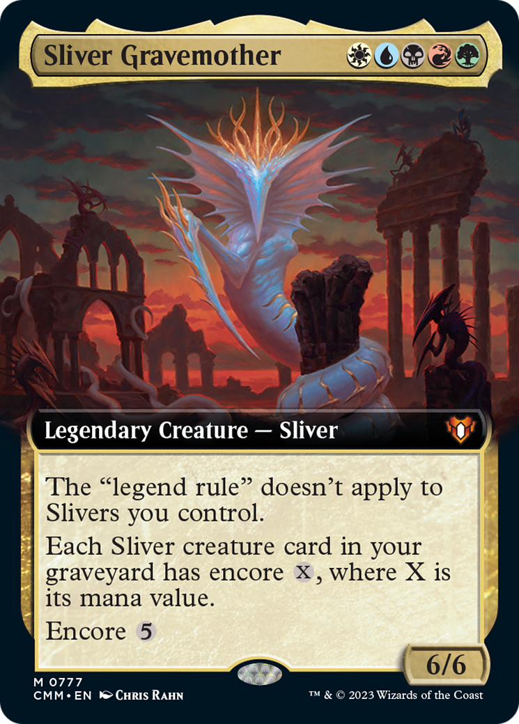 Sliver Gravemother (Extended Art) [Commander Masters] | The CG Realm