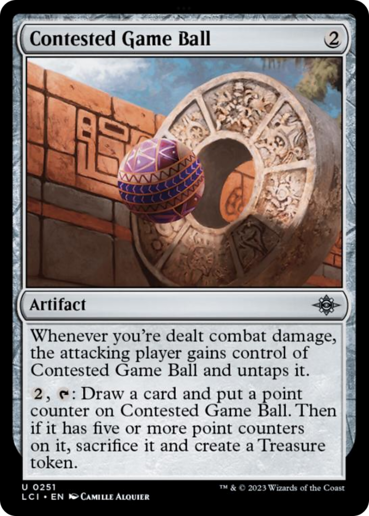 Contested Game Ball [The Lost Caverns of Ixalan] | The CG Realm