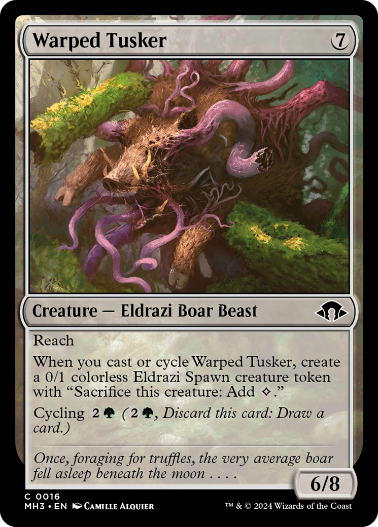 Warped Tusker [Modern Horizons 3] | The CG Realm