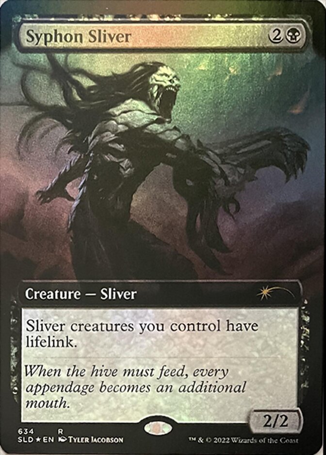 Syphon Sliver (Extended Art) [Secret Lair Drop Promos] | The CG Realm