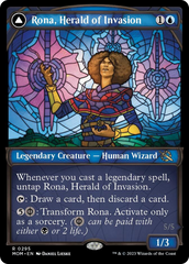 Rona, Herald of Invasion // Rona, Tolarian Obliterator (Showcase Planar Booster Fun) [March of the Machine] | The CG Realm