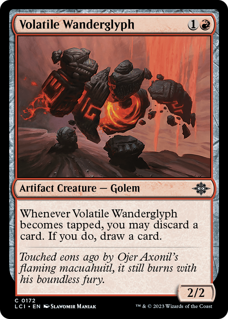 Volatile Wanderglyph [The Lost Caverns of Ixalan] | The CG Realm