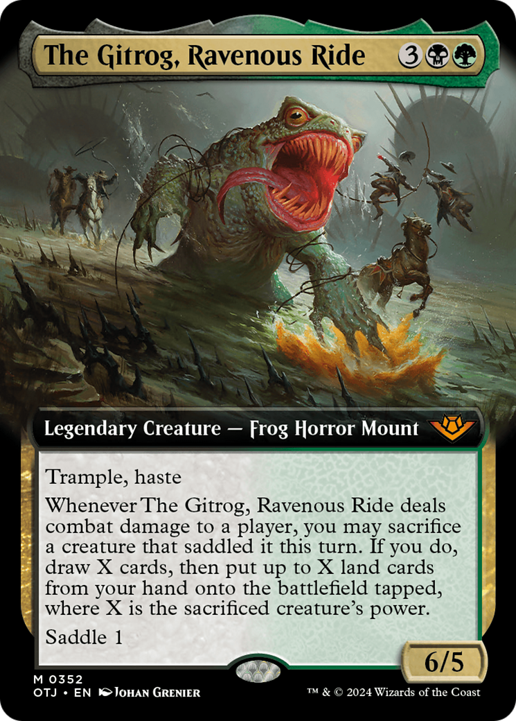 The Gitrog, Ravenous Ride (Extended Art) [Outlaws of Thunder Junction] | The CG Realm