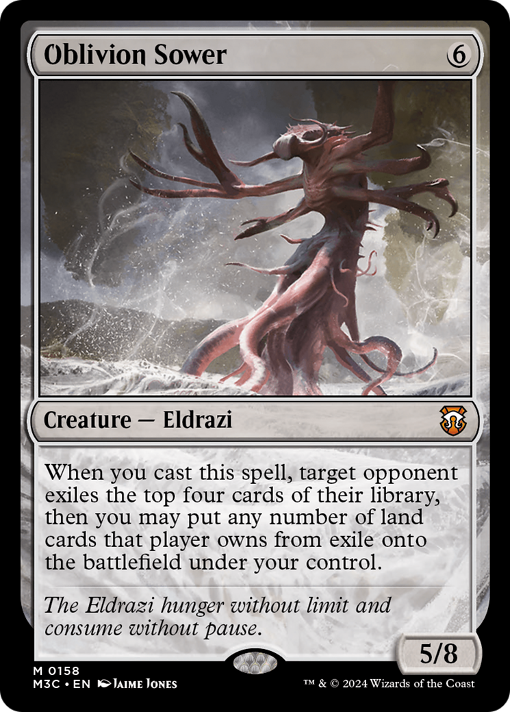 Oblivion Sower (Ripple Foil) [Modern Horizons 3 Commander] | The CG Realm