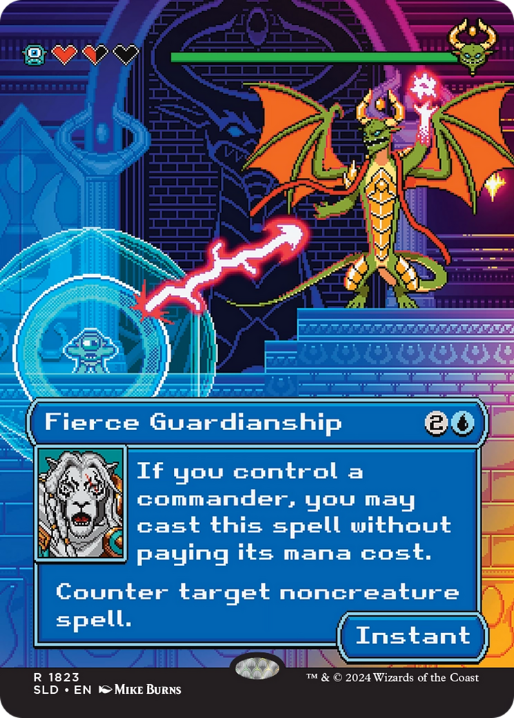 Fierce Guardianship (Rainbow Foil) [Secret Lair Drop Series] | The CG Realm