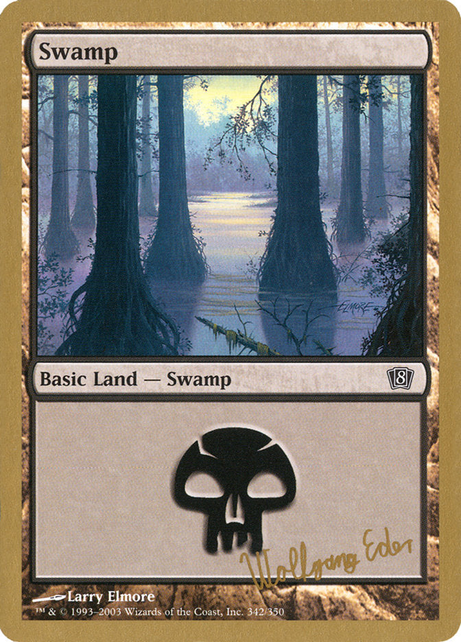 Swamp (344) (we342) [World Championship Decks 2003] | The CG Realm