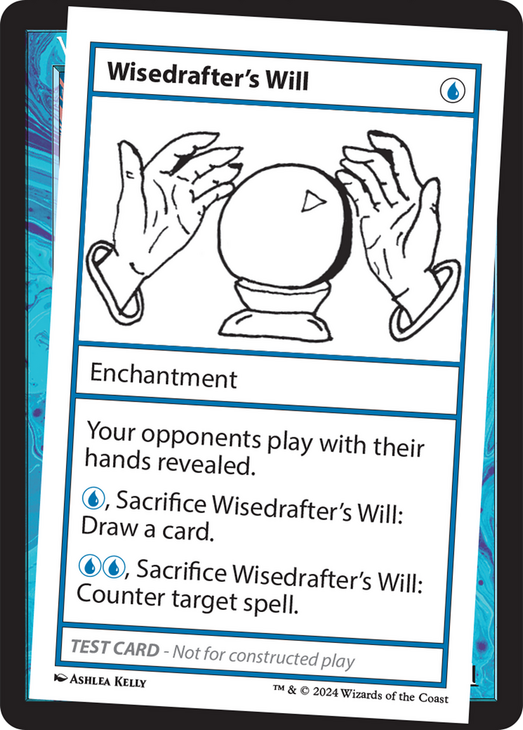 Wisedrafter's Will [Mystery Booster 2 Playtest Cards] | The CG Realm