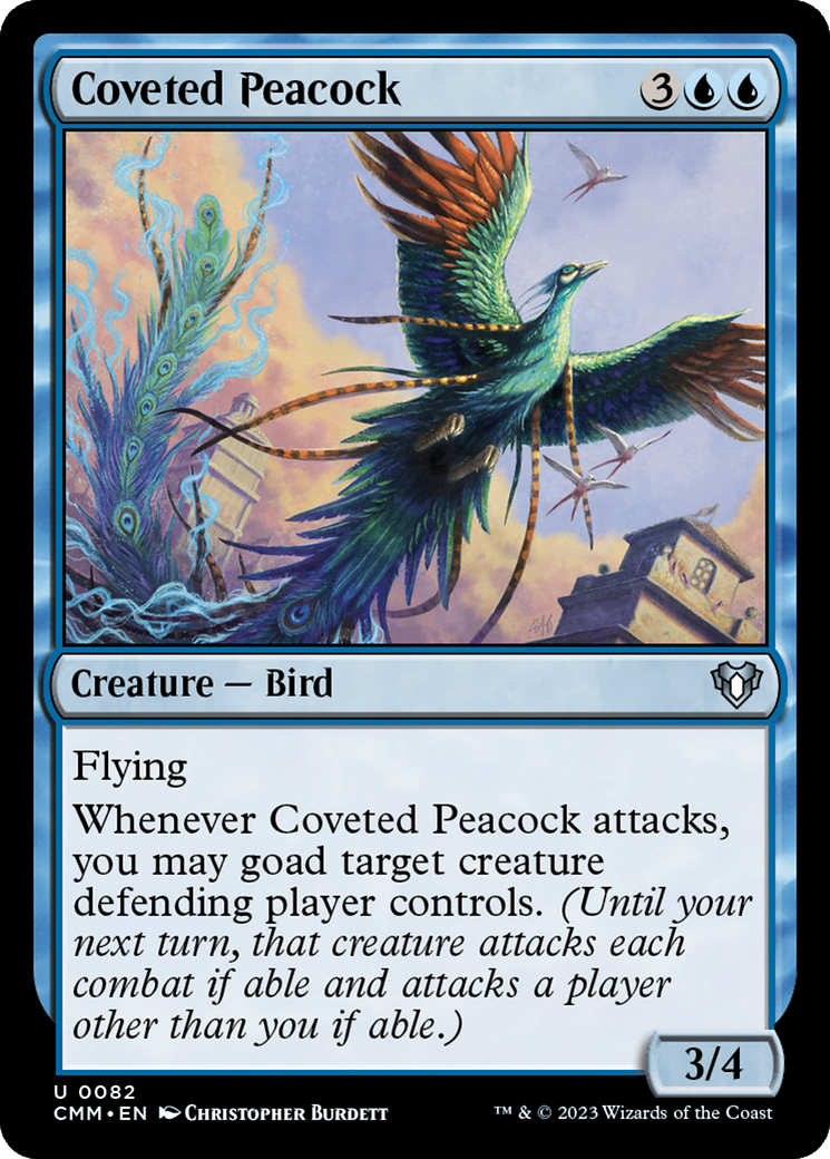 Coveted Peacock [Commander Masters] | The CG Realm