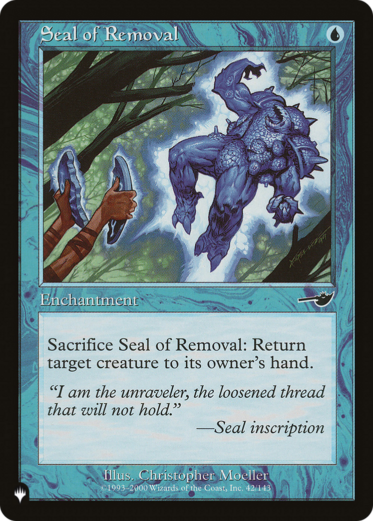 Seal of Removal [The List] | The CG Realm